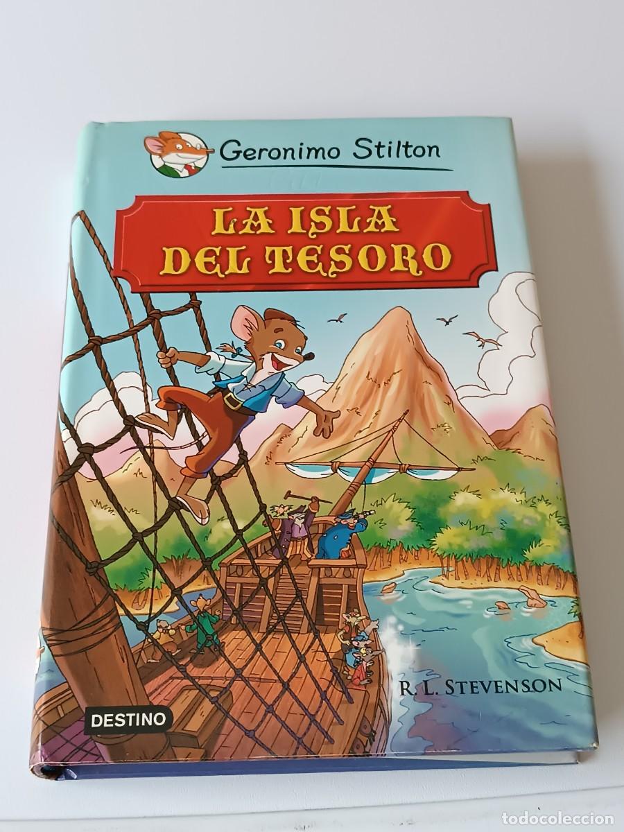 Libros de segunda mano: GERONIMO STILTON LA ISLA DEL TESORO - Foto 1