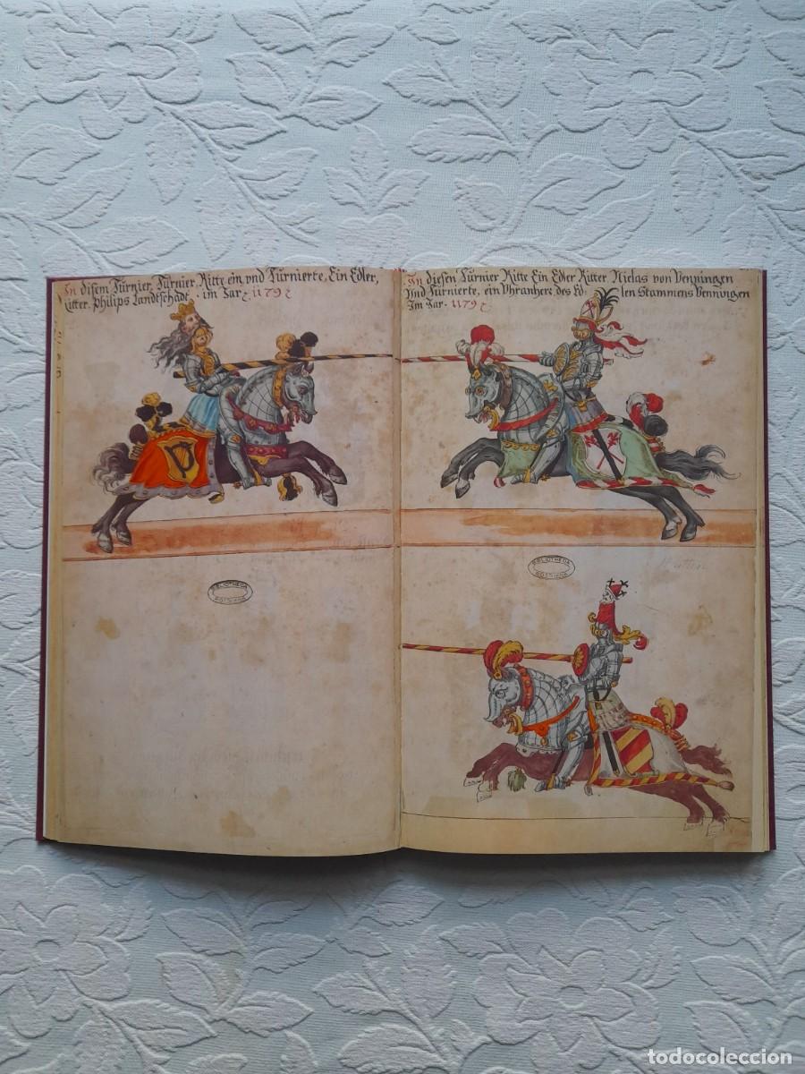 Libros de segunda mano: Facs&iacute;mil del Libro de las Torneos (s. XV) - Foto 3