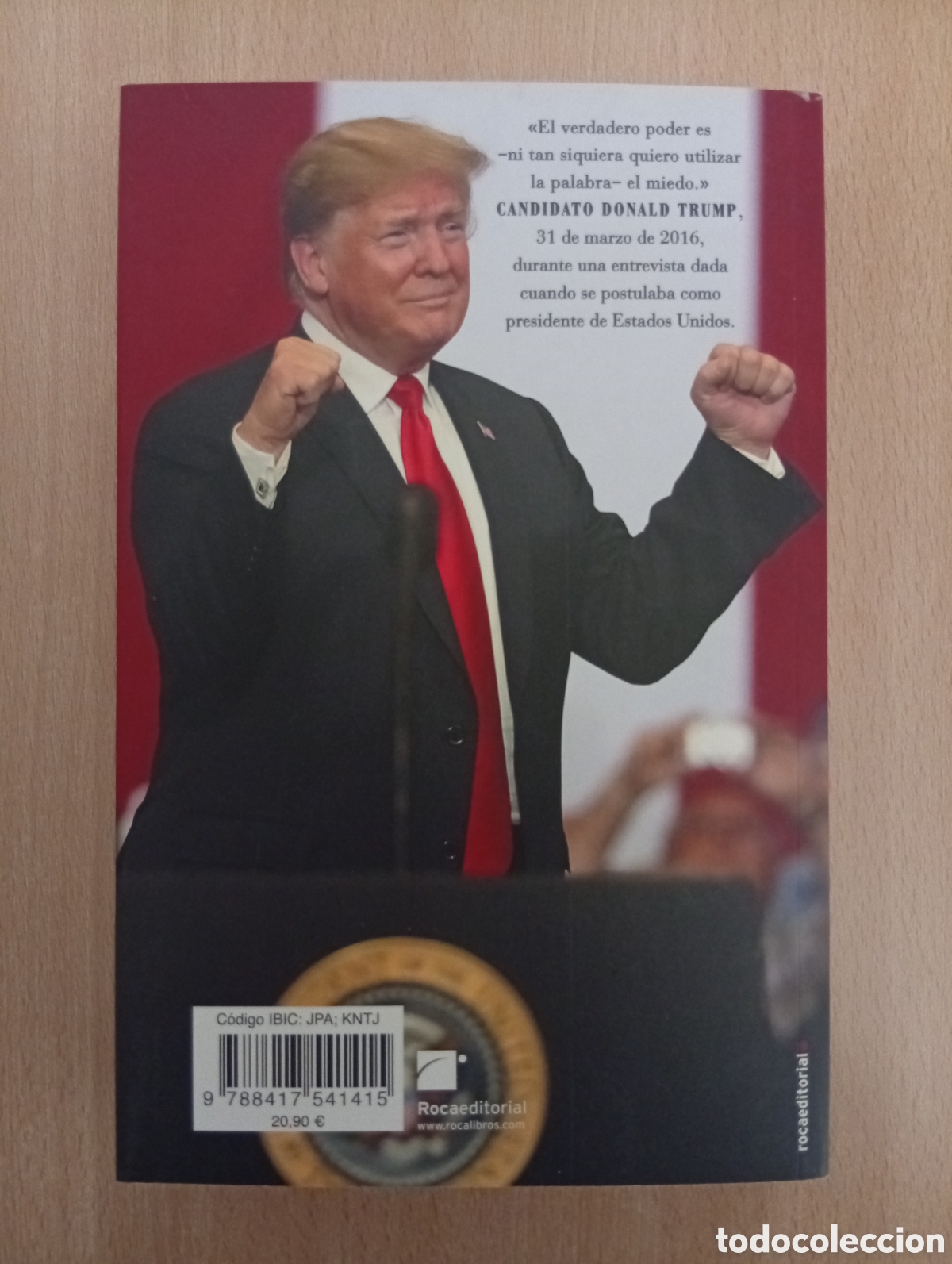 Libros de segunda mano: MIEDO. Bob Woodward. Roca Editorial - Foto 2