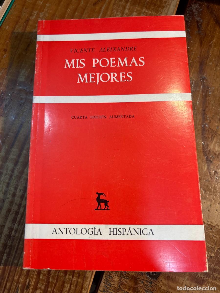 Libros de segunda mano: Mis poemas mejores - Vicente Aleixandre - Foto 1