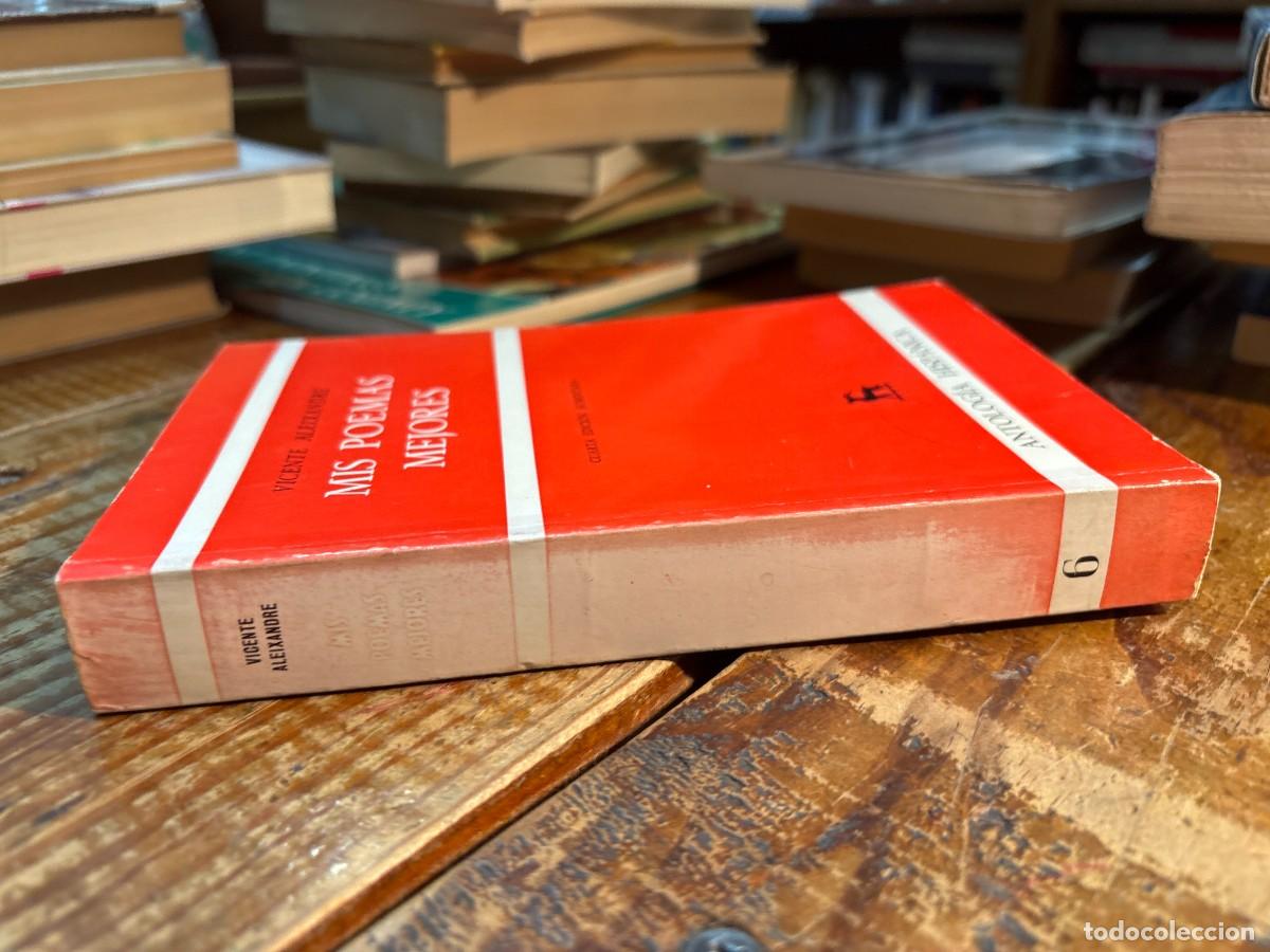 Libros de segunda mano: Mis poemas mejores - Vicente Aleixandre - Foto 2