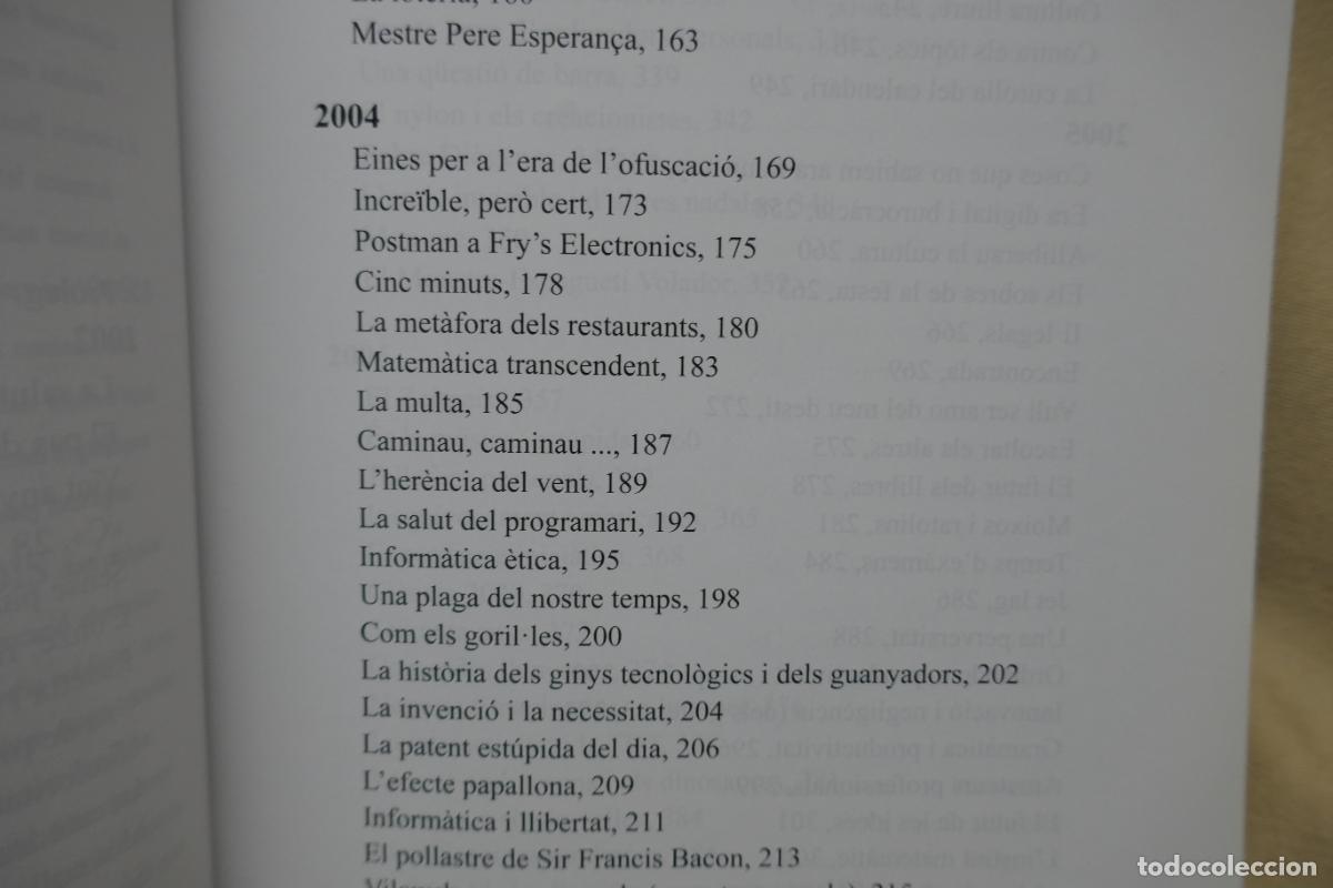 Libros de segunda mano: AMORRATS AL TECLAT (LLOREN&Ccedil; VALVERDE) - Foto 11