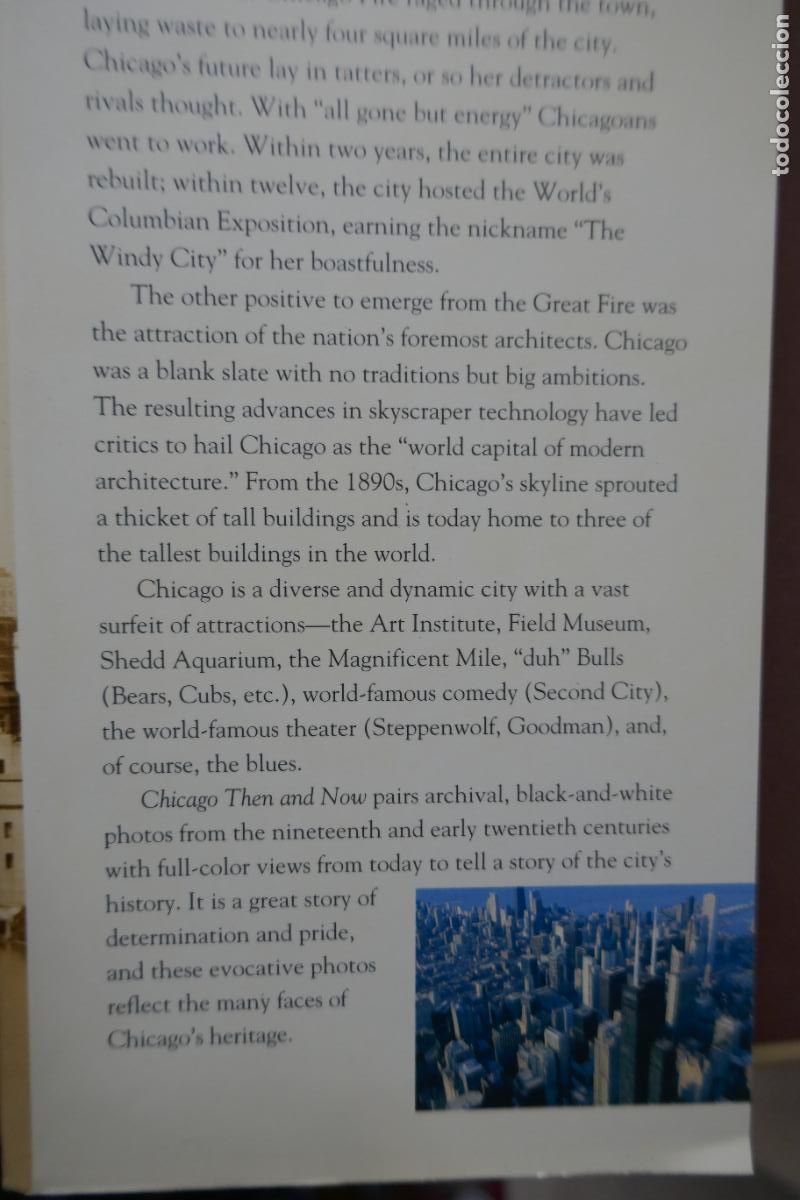 Libros de segunda mano: Chicago Then and Now - ELIZABETH McNULTY (EN INGL&Eacute;S) - Foto 7