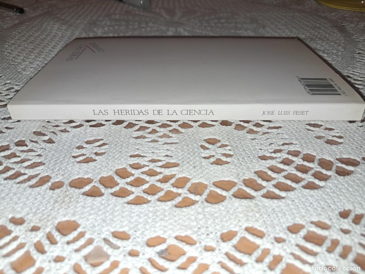 Libros de segunda mano: Las heridas de la ciencia Jos&eacute; Luis Peset - Foto 3