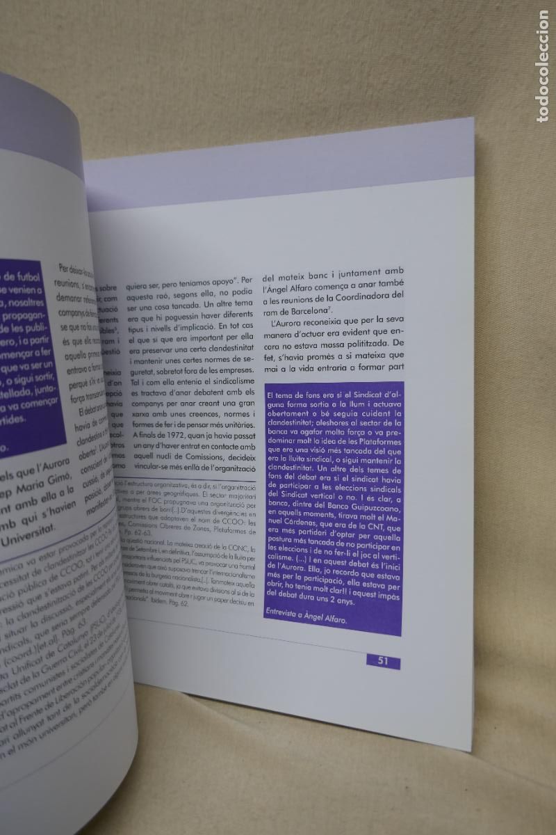 Libros de segunda mano: AURORA GOMEZ - UNA VIDA DE COMPROMIS - ELISENDA BELENGUER MERCAD&Eacute; - Foto 8