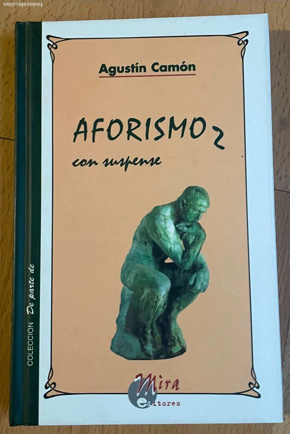 Libros de segunda mano: AFORISMOS CON SUSPENSE, Agustin Camon - Foto 1