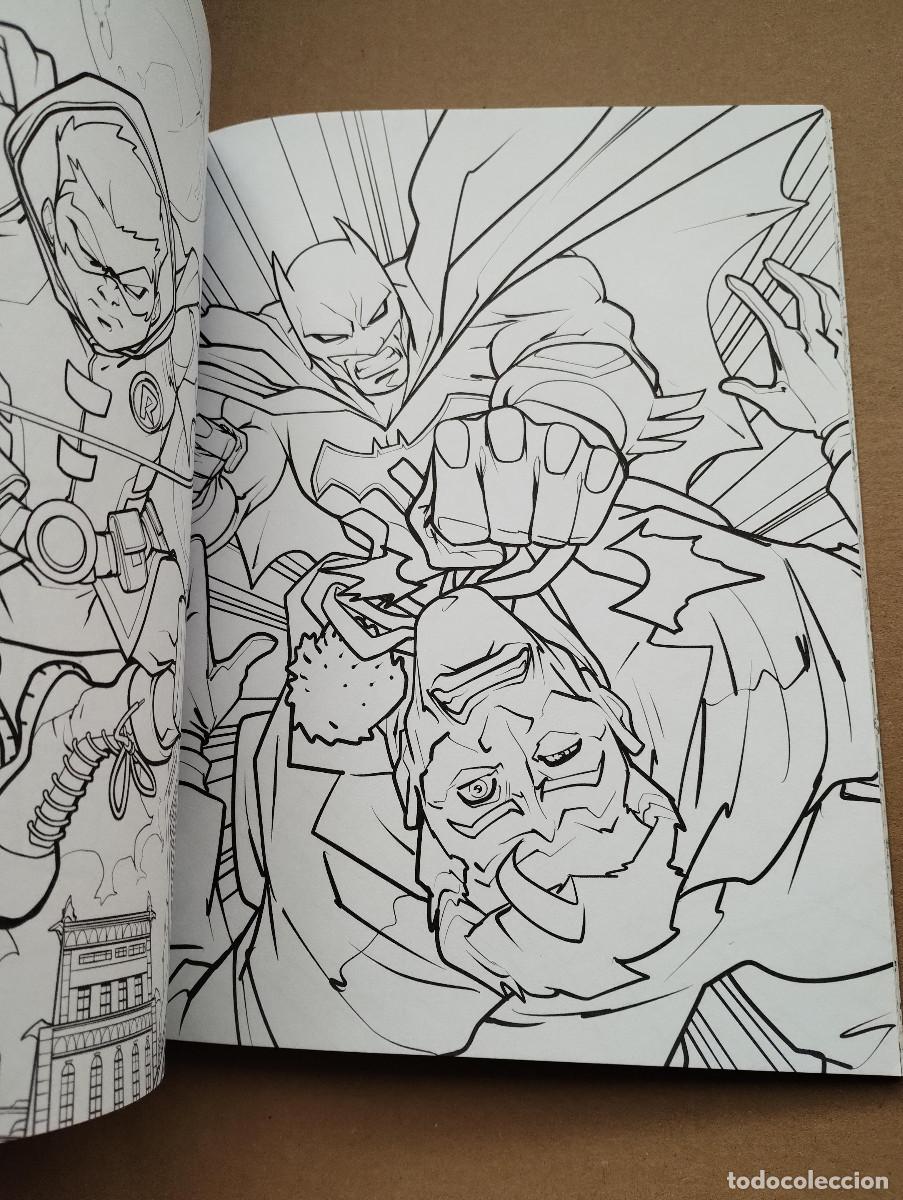 Libros de segunda mano: BATMAN. EL LIBRO OFICIAL DE COLOREAR (LIBROS PARA COLOREAR - Nuevo - Foto 4
