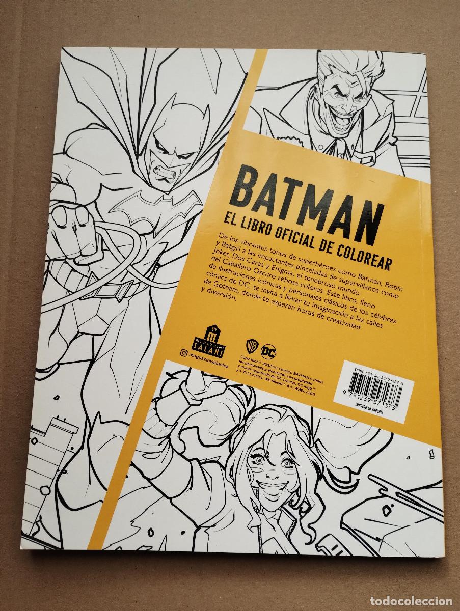 Libros de segunda mano: BATMAN. EL LIBRO OFICIAL DE COLOREAR (LIBROS PARA COLOREAR - Nuevo - Foto 5