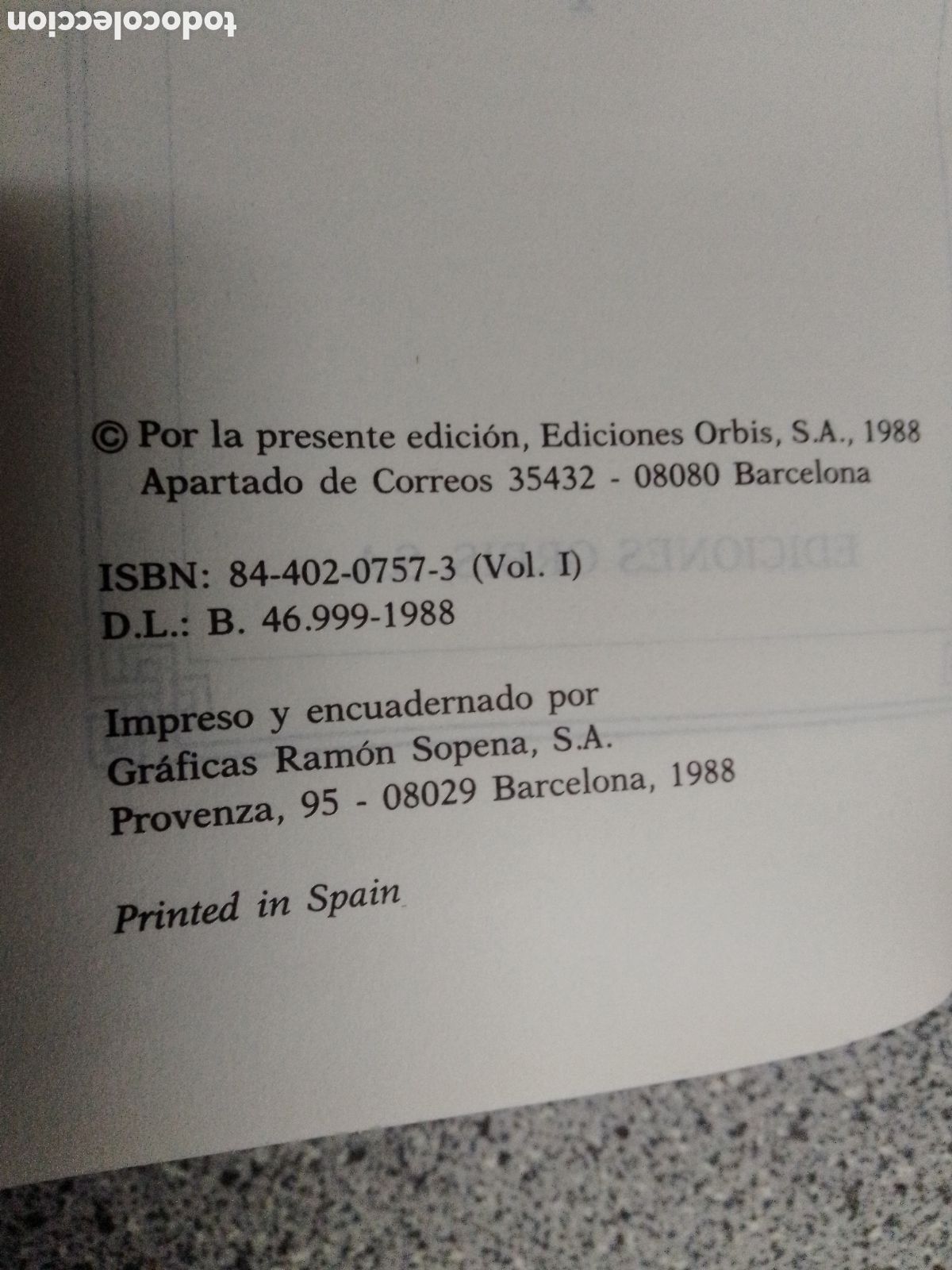 Libros de segunda mano: Libro La hija del Rey de Egipto I Georg Ebers 1988 - Foto 2