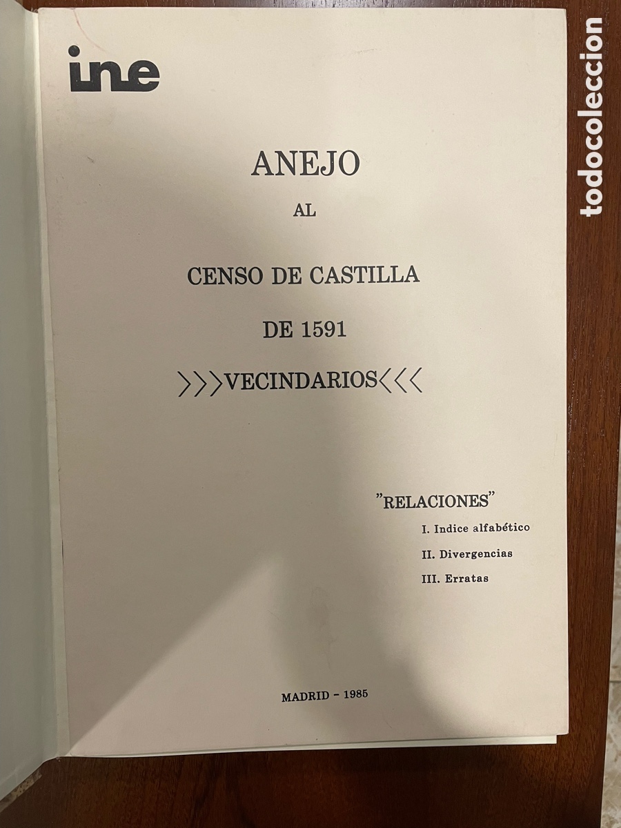 Libros de segunda mano: Censo de Castilla de 1591. Vecindarios. - Foto 10