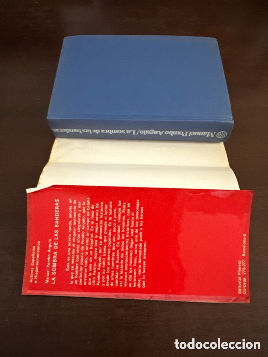 Libros de segunda mano: LA SOMBRA DE LAS BANDERAS. MANUEL POMBO ANGULO - Foto 2