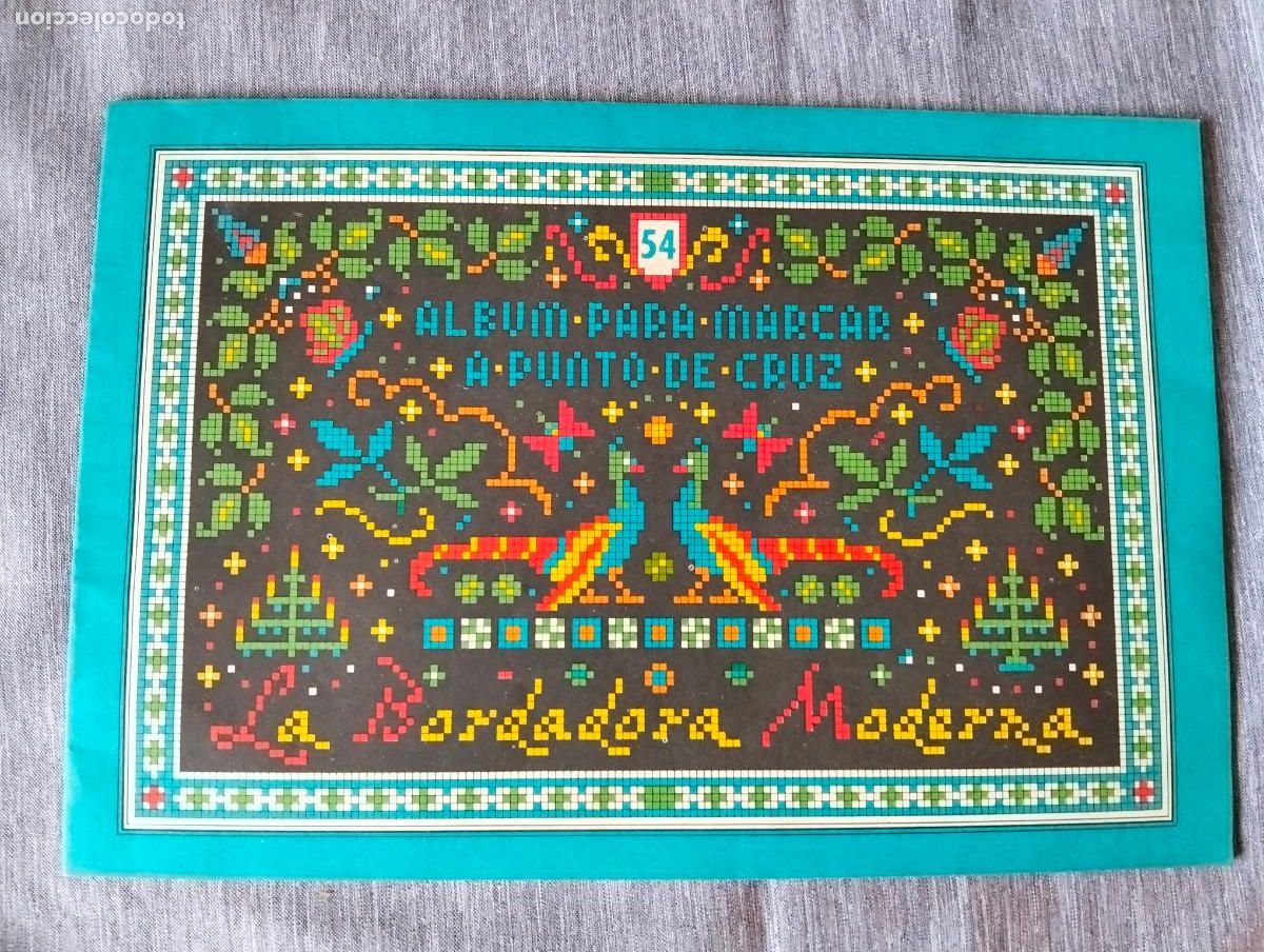 Libros de segunda mano: ALBUM PARA BORDAR A PUNTO DE CRUZ - Foto 1