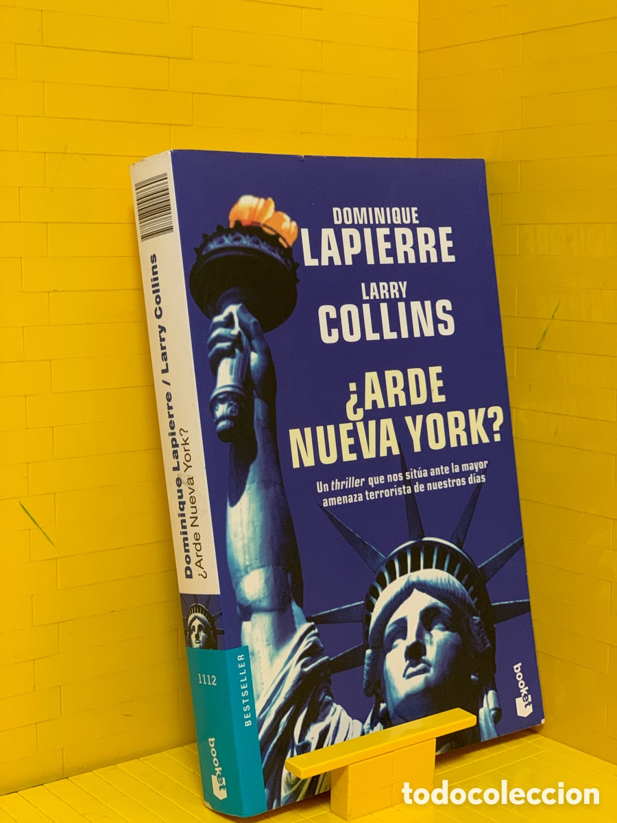 Libros de segunda mano: &iquest;ARDE NUEVA YORK? &middot;&middot;&middot; DOMINIQUE LAPIERRE Y LARRY COLLINS - Foto 1