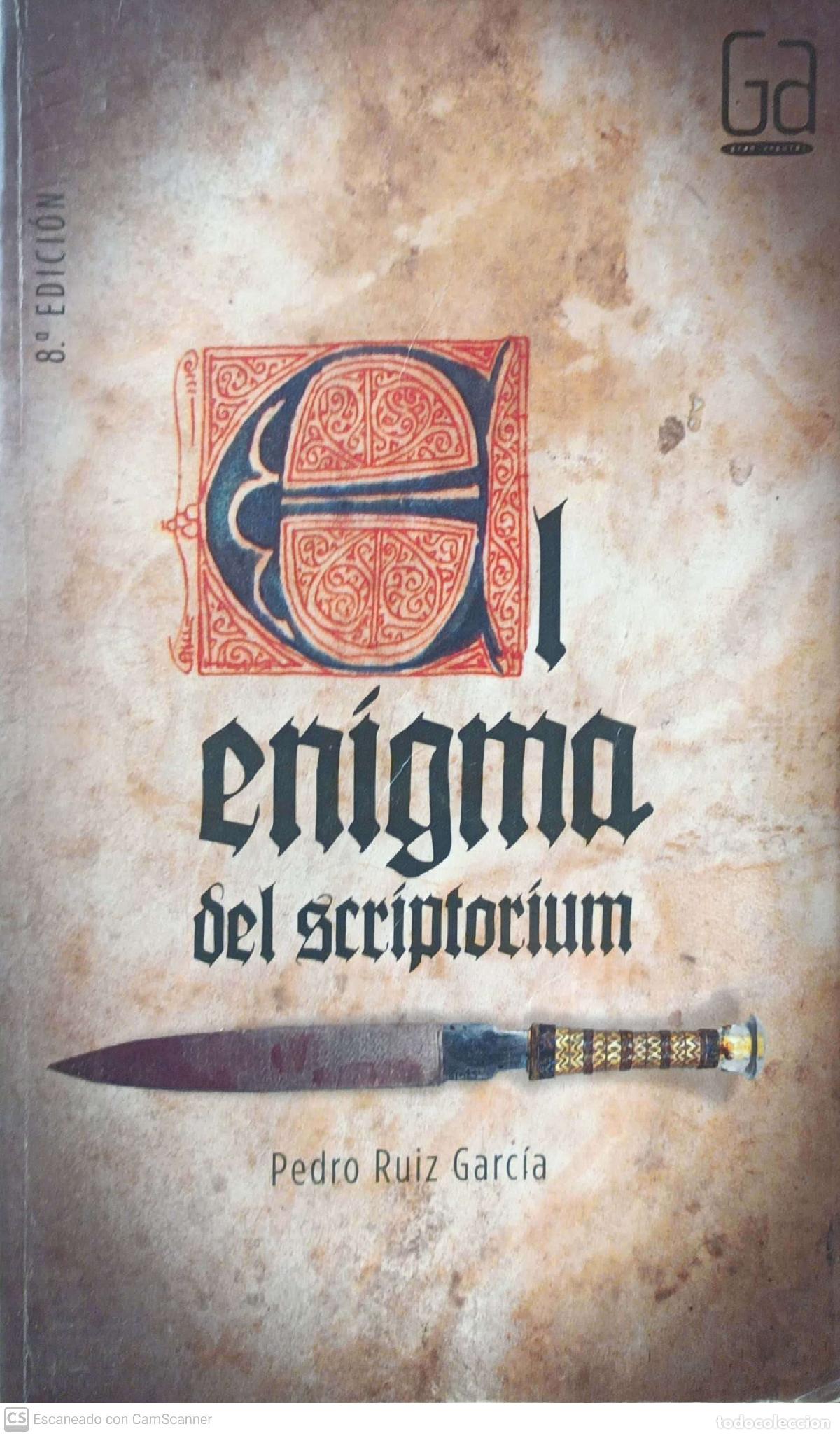 Libros de segunda mano: Enigma del scriptorium - Pedro Ruiz Garc&iacute;a - Foto 1