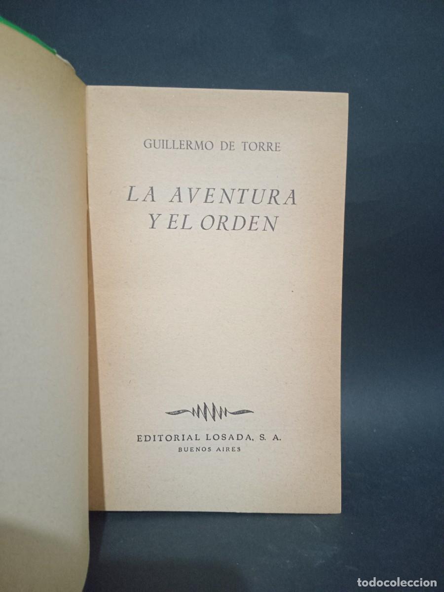 Libros de segunda mano: LOTE GUILLERMO DE TORRE - 2 EJEMPLARES - PRIMERAS EDICIONES - 1948 - Foto 3