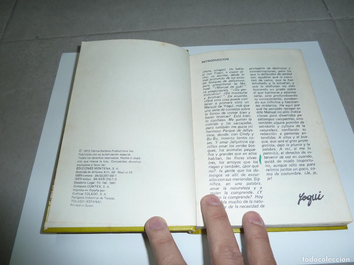 Libros de segunda mano: Libro. Manual de Yogui, Montena, 1981 - Foto 3