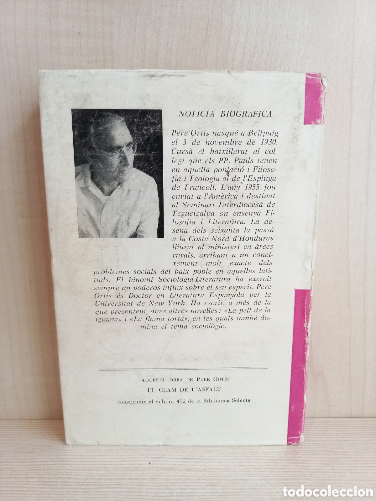 Libros de segunda mano: El clam de lasfalt. Pere Ortis. Selecta, primera edici&oacute;n, 1977. Catal&aacute;n. - Foto 3