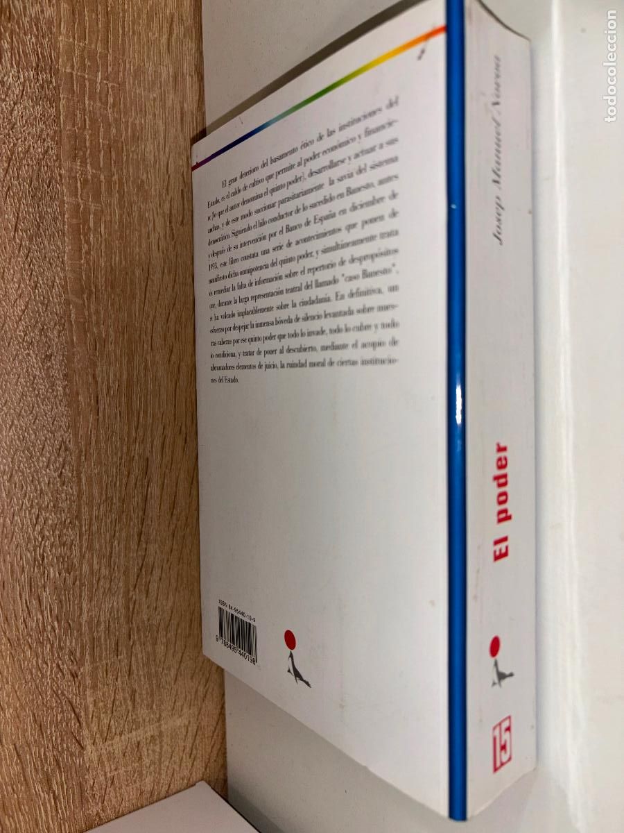 Libros de segunda mano: EL PODER. JOSEP NOVOA. FOCA. 2001 - Foto 7