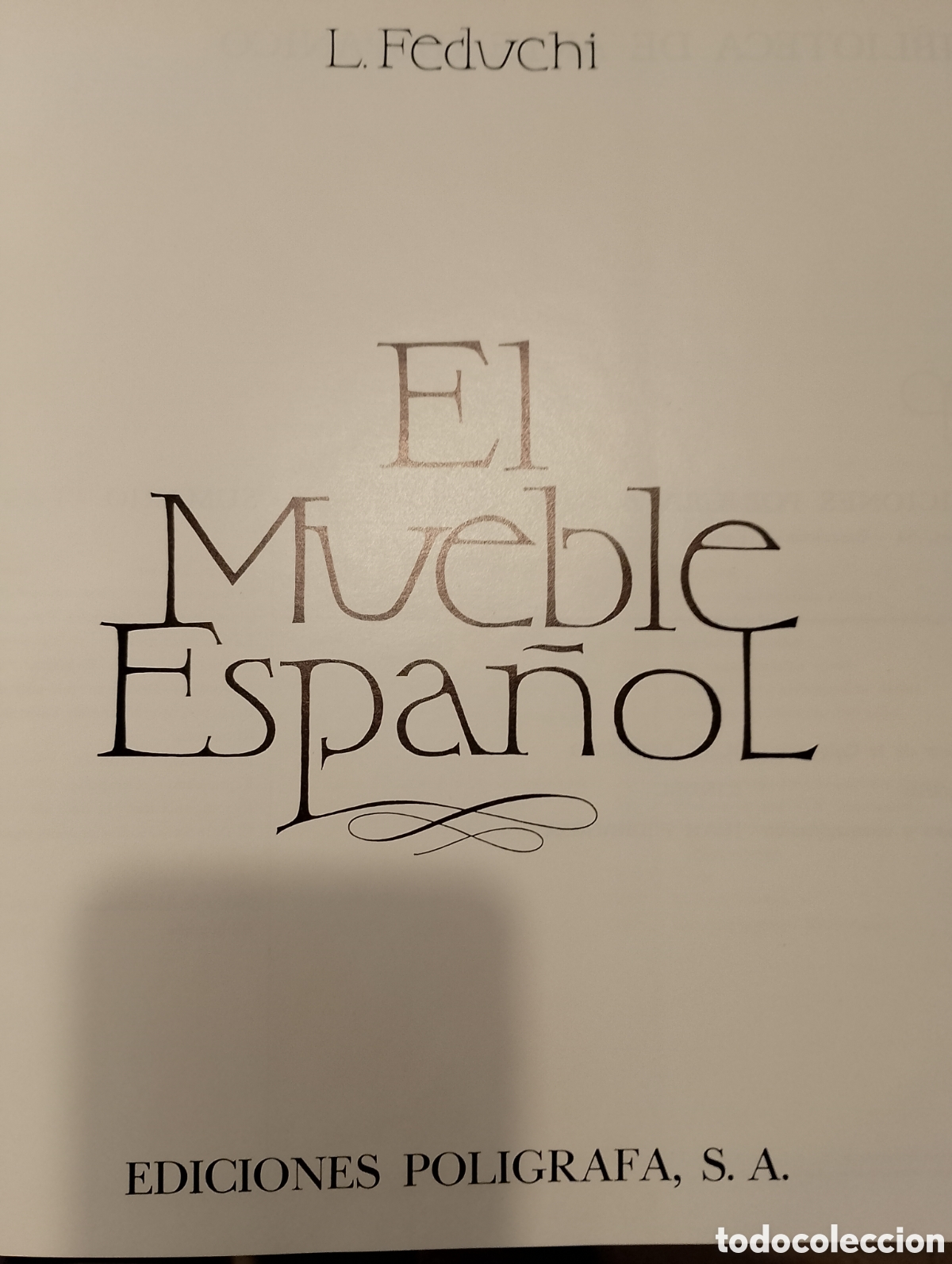 Libros de segunda mano: El mueble espa&ntilde;ol por l.feduchi - Foto 2