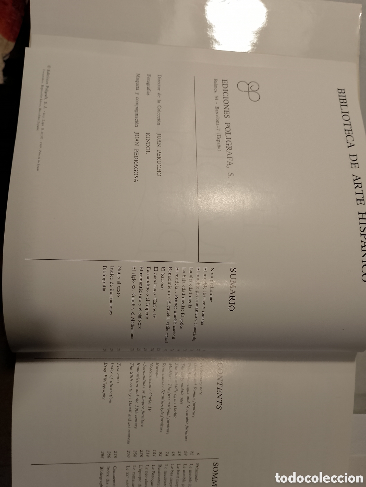 Libros de segunda mano: El mueble espa&ntilde;ol por l.feduchi - Foto 3