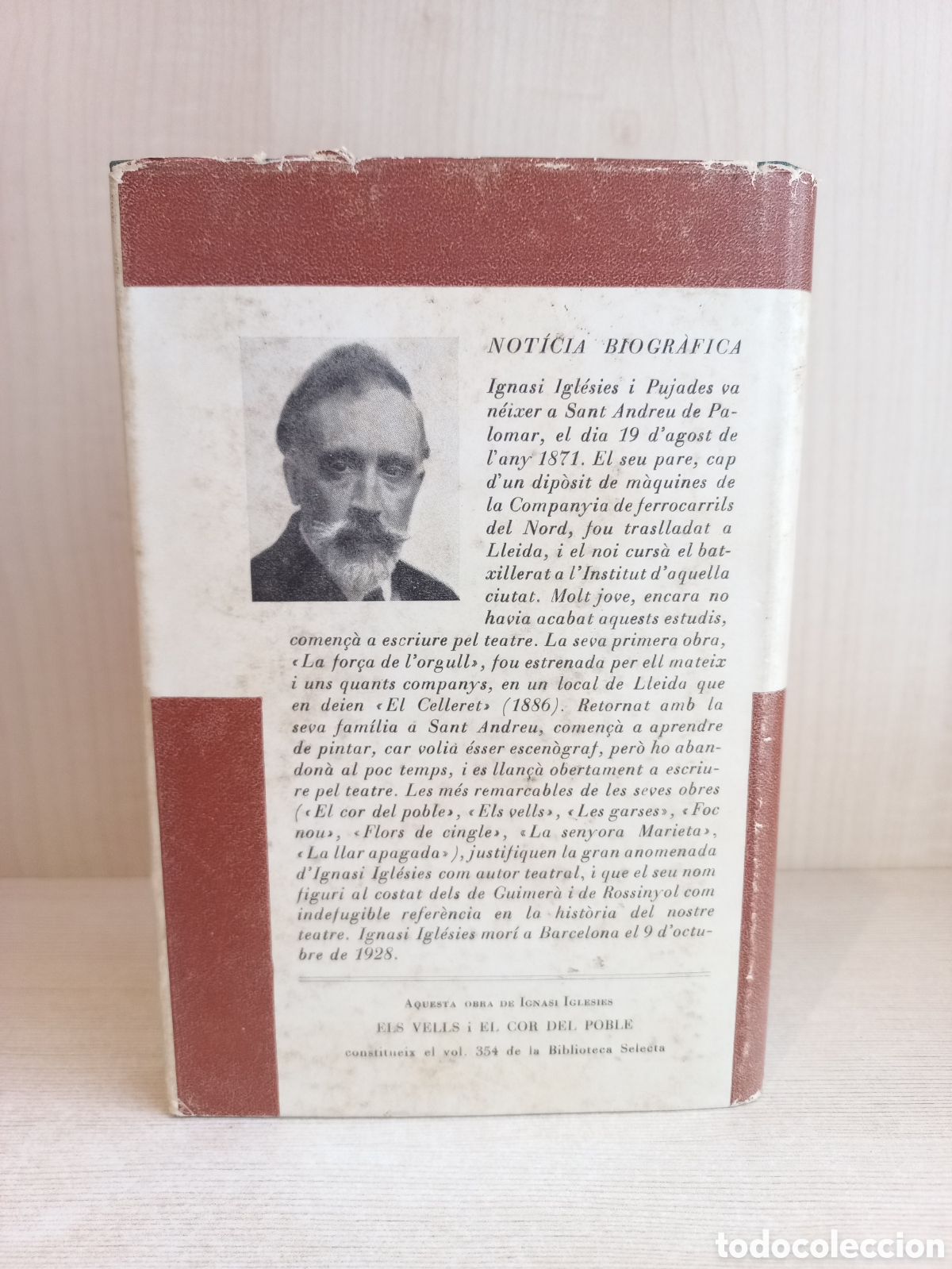 Libros de segunda mano: Els vells. El cor del poble. Ignasi Iglesies. Selecta, 1963. Catal&aacute;n. - Foto 3
