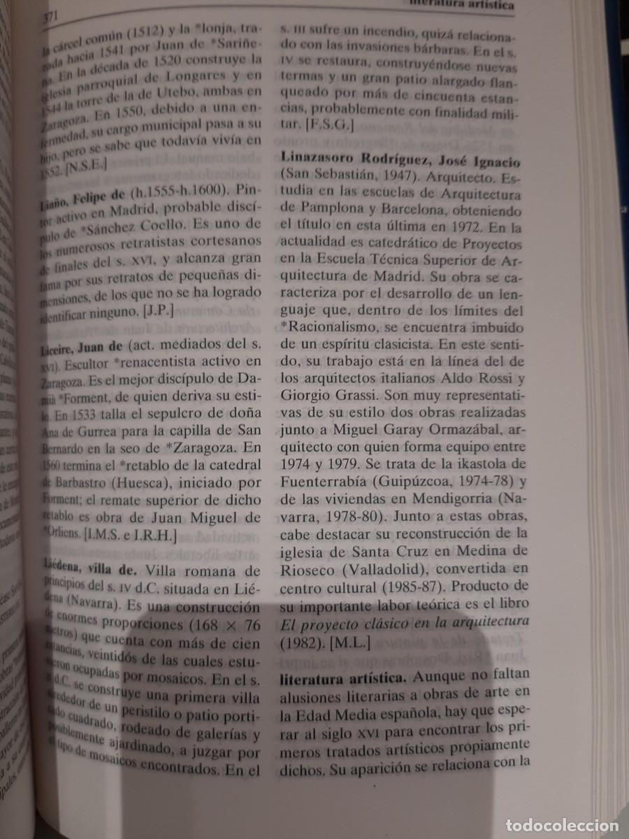 Libros de segunda mano: Alejandro Vergara (Dir.) Diccionario de Arte Espa&ntilde;ol - Foto 4
