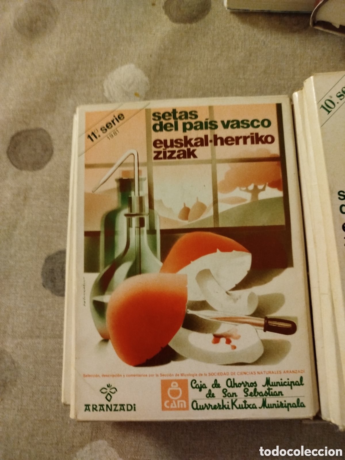 Libros de segunda mano: Setas del pa&iacute;s Vasco 15 series con l&aacute;minas - Foto 3