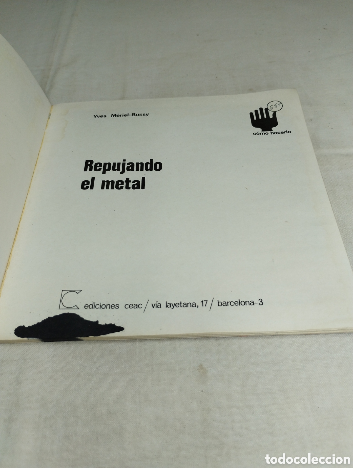 Libros de segunda mano: Repujando en metal. Editorial CEAC, 1973 - Foto 2