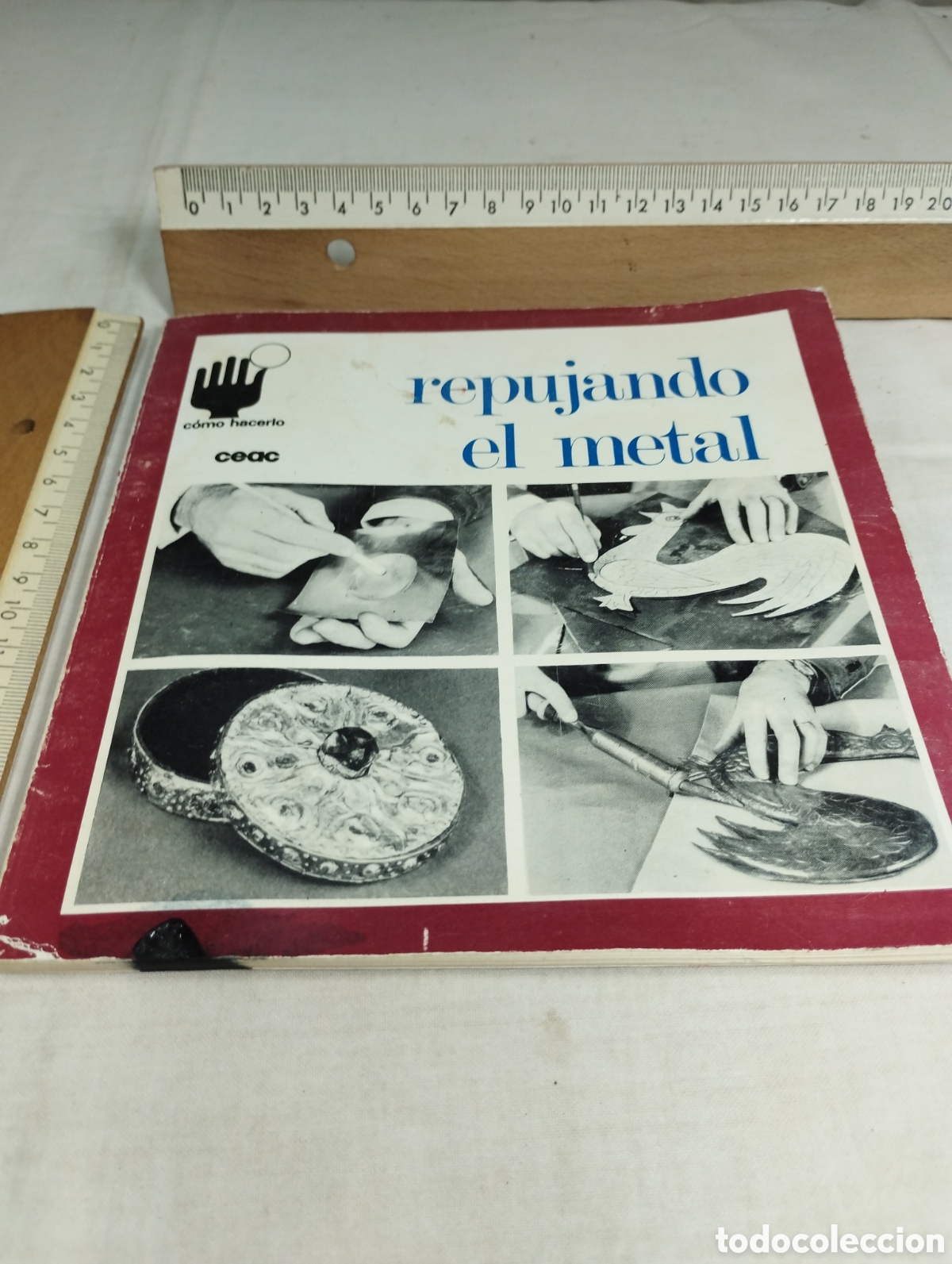 Libros de segunda mano: Repujando en metal. Editorial CEAC, 1973 - Foto 1