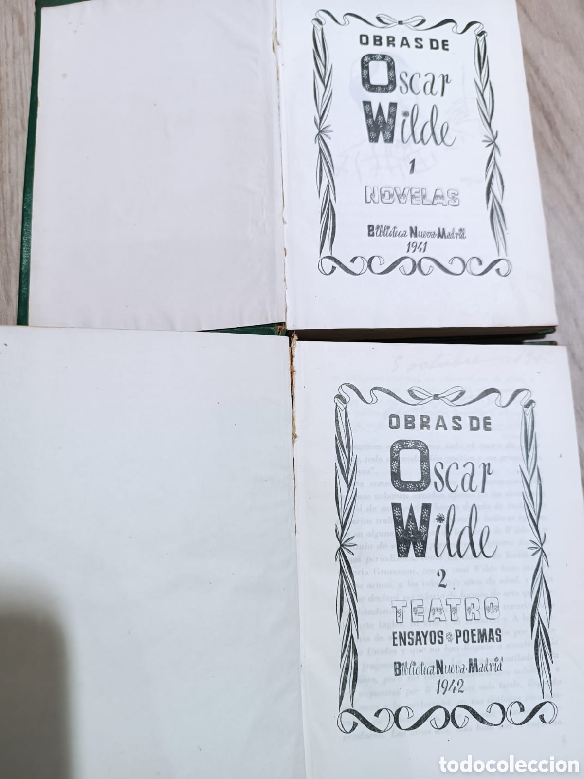Libros de segunda mano: Obras de Oscar Wilde, novela y teatro - Foto 2