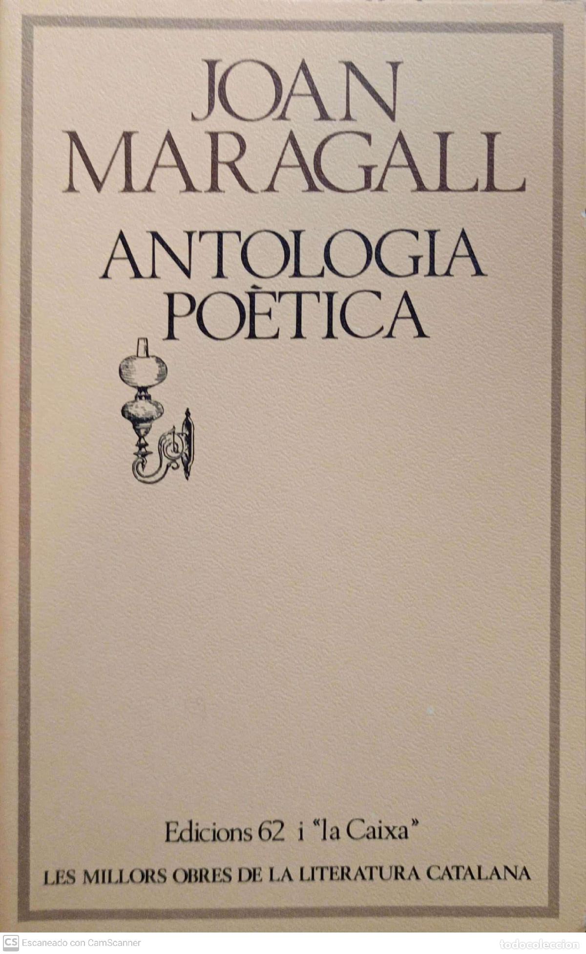 Libros de segunda mano: Antologia Po&egrave;tica - Joan Maragall - Foto 1