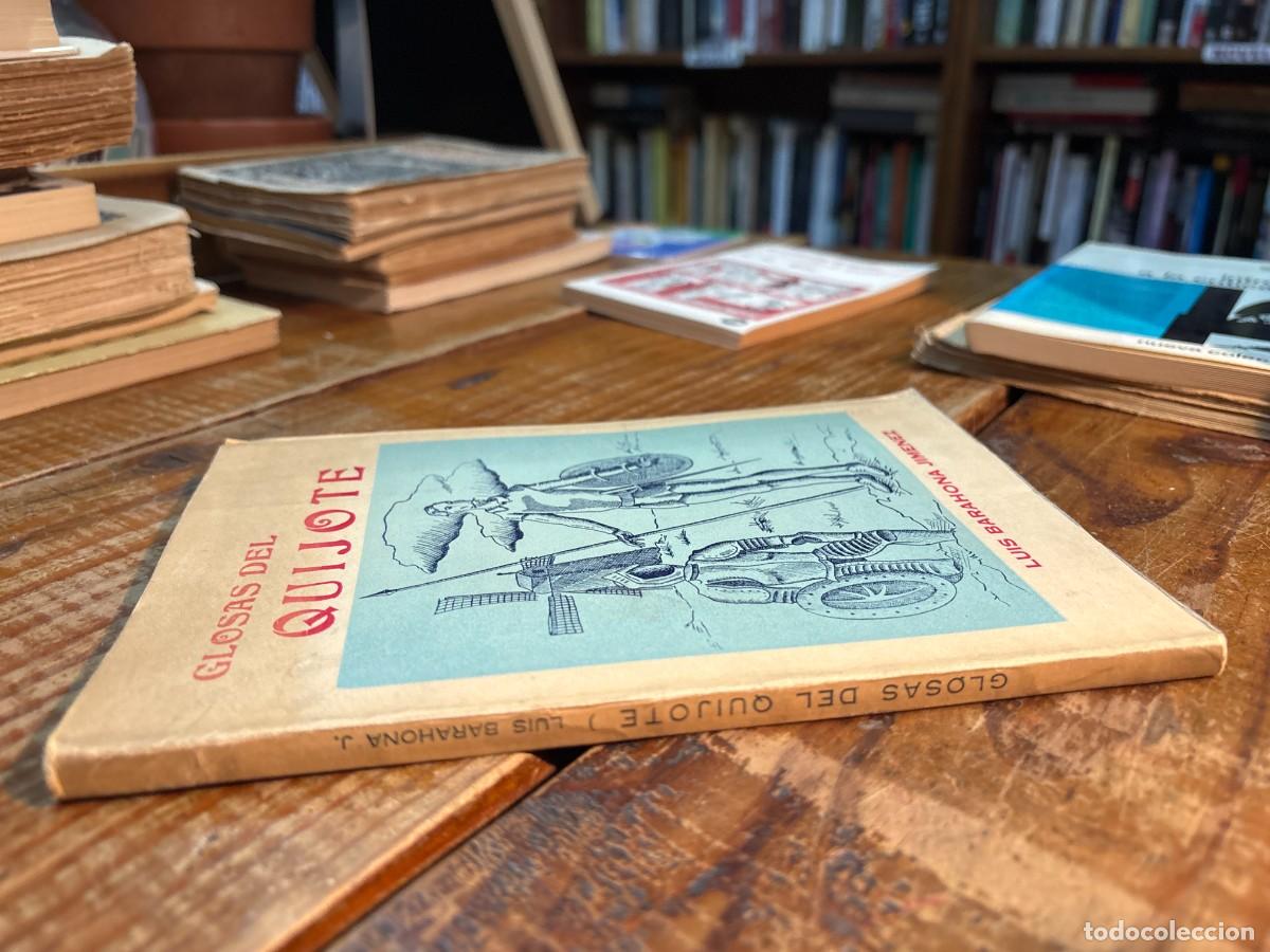 Libros de segunda mano: Glosas del Quijote - BARAHONA JIM&Eacute;NEZ, Luis - Foto 2