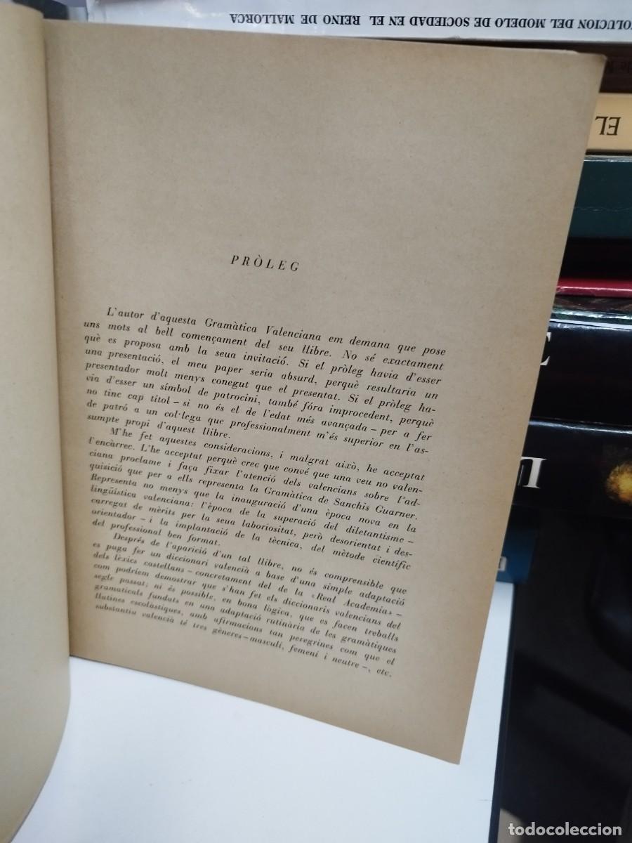 Libros de segunda mano: GRAMATICA VALENCIANA - SANCHIS GUARNER - 1950 - Foto 4