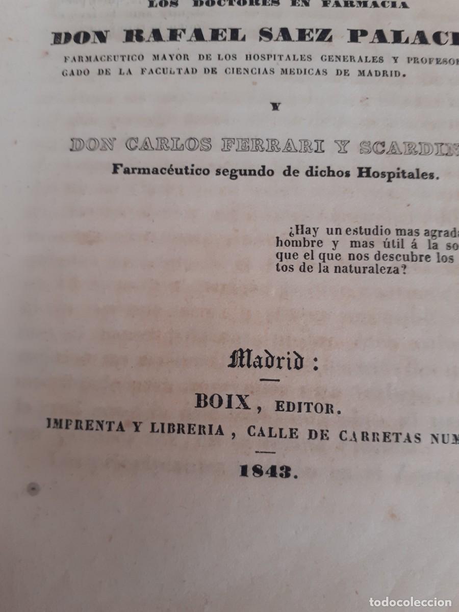 Libros de segunda mano: Qu&iacute;mica ,1843, Keppelin - Foto 5