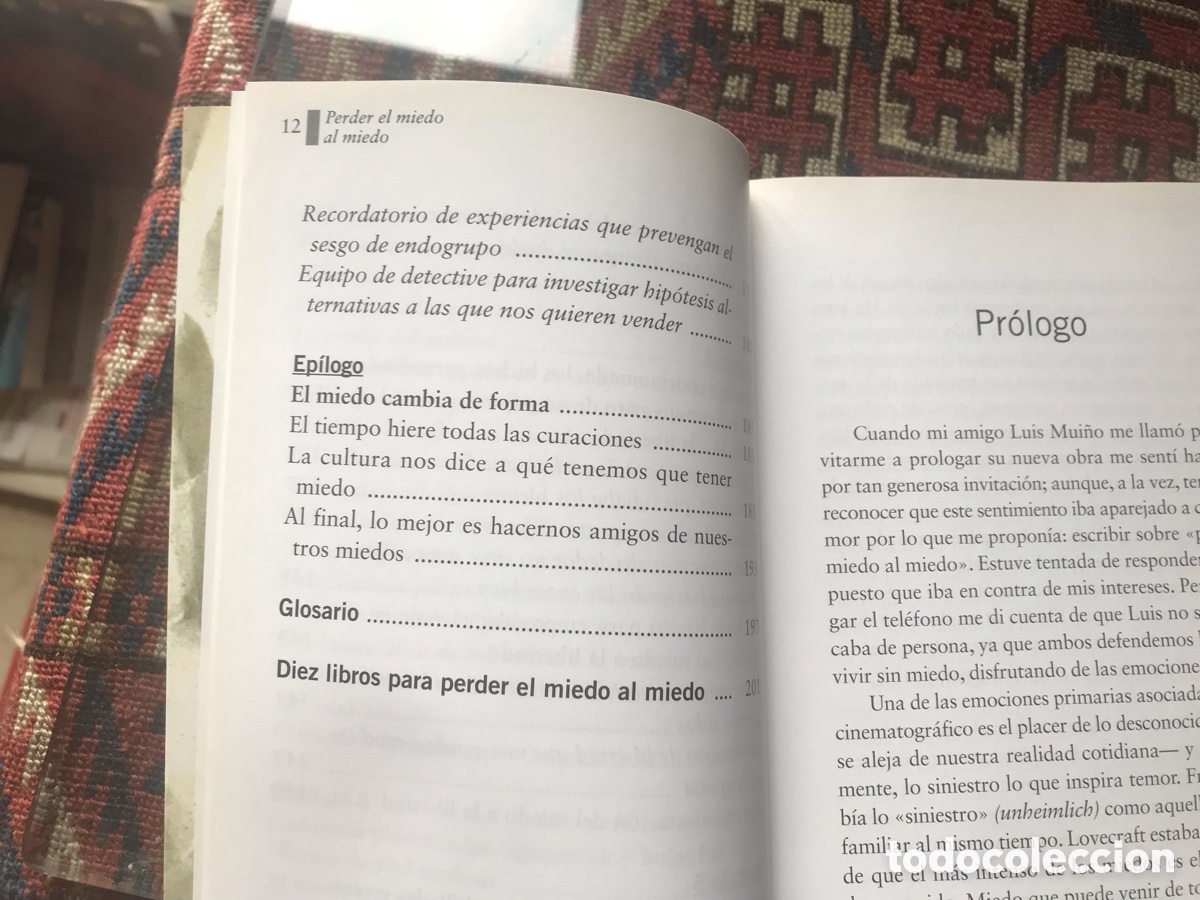Libros de segunda mano: Perder el miedo al miedo. Luis Mui&ntilde;o. Espasa pr&aacute;ctico - Foto 7