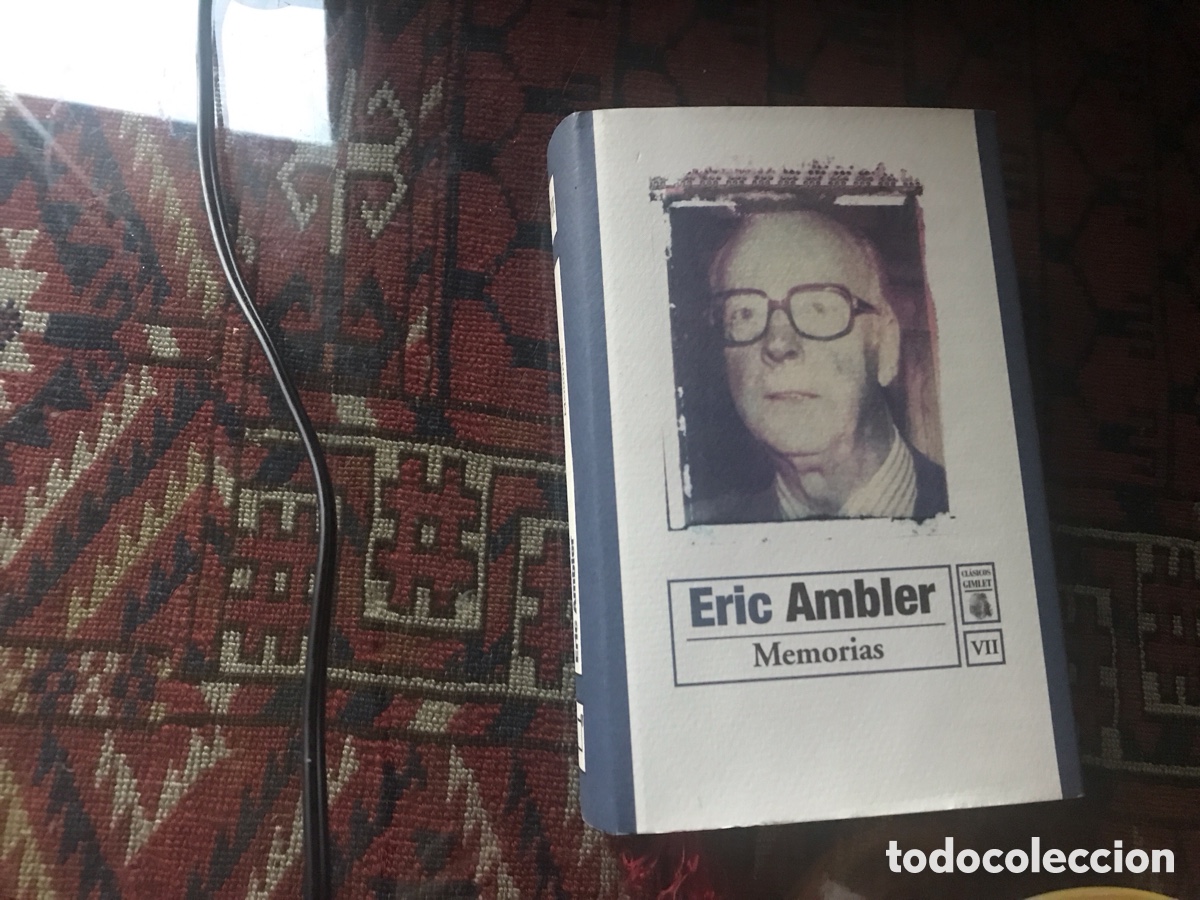 Libros de segunda mano: Eric Ambler. Memorias. Cl&aacute;sicos Gimlet VII. - Foto 1