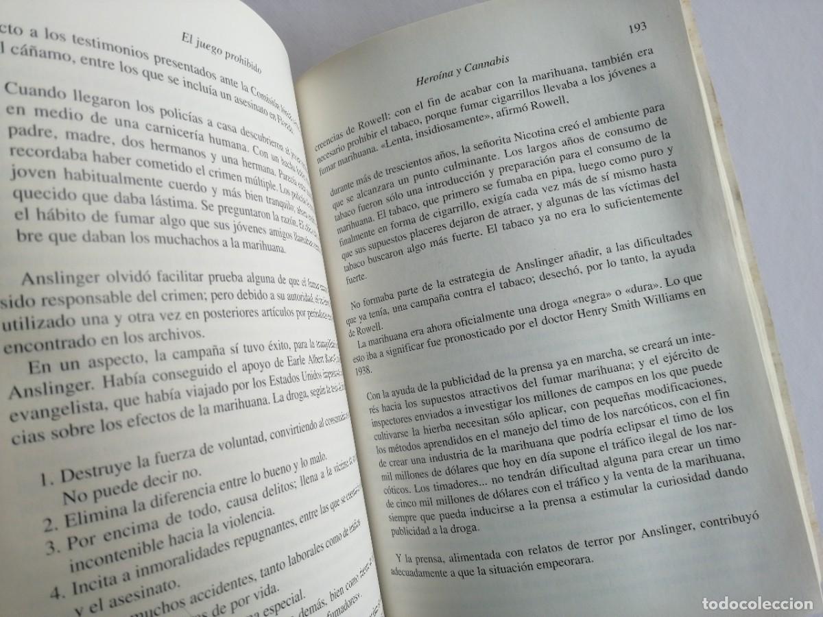 Libros de segunda mano: MARIHUANA Y OTRAS HIERBAS, DEL CONSUMO LIBRE A LA PROHIBICI&Oacute;N, BRIAN INGLIS - Foto 8