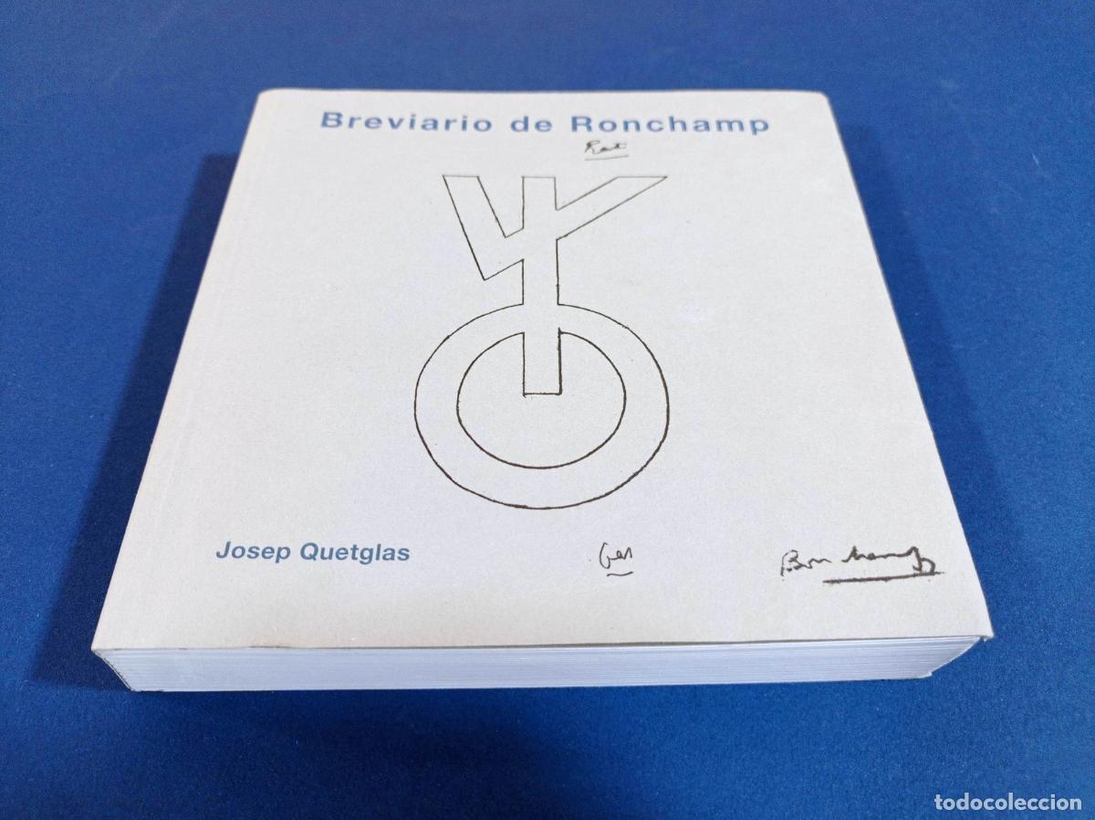 Libros de segunda mano: 2017 - JOSEP QUETGLAS. Breviario de Ronchamp - Foto 1