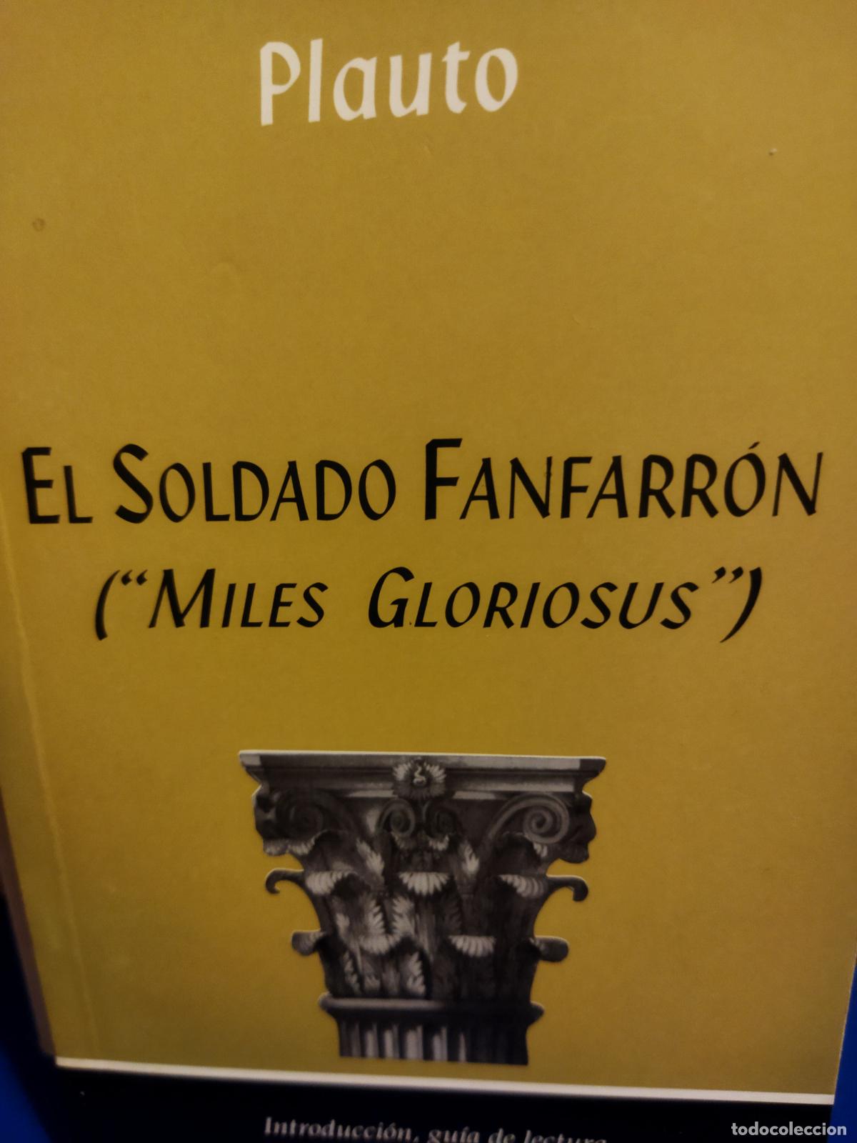 Libri di seconda mano: El soldado Fanfarr&oacute;n miles Gloriosus