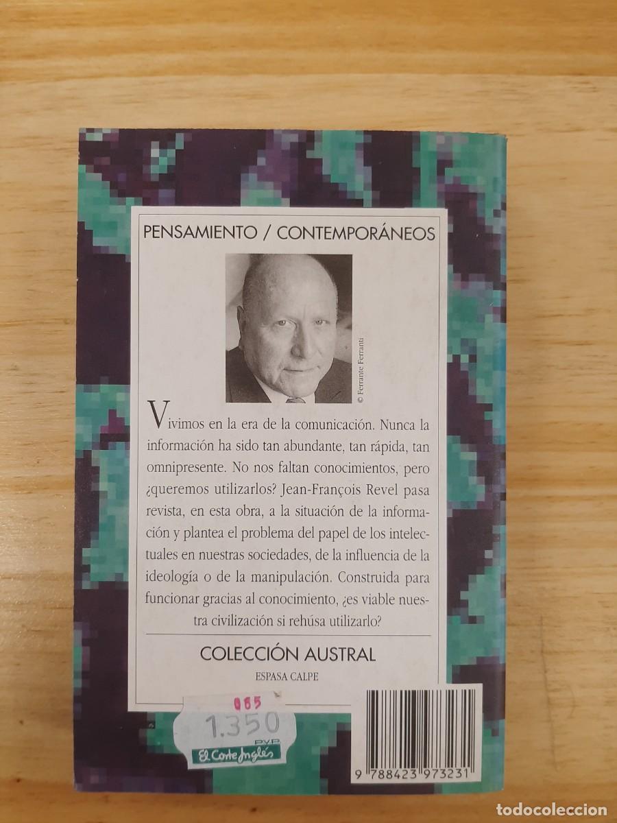 Libros de segunda mano: El conocimiento in&uacute;til - Jean Francois Revel - Foto 3