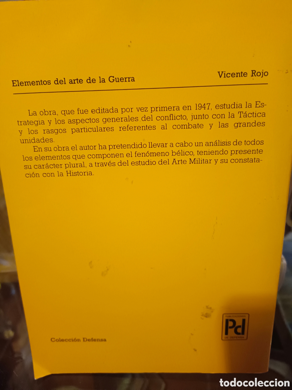 Libros de segunda mano: Elementos del Arte de la guerra - Foto 2