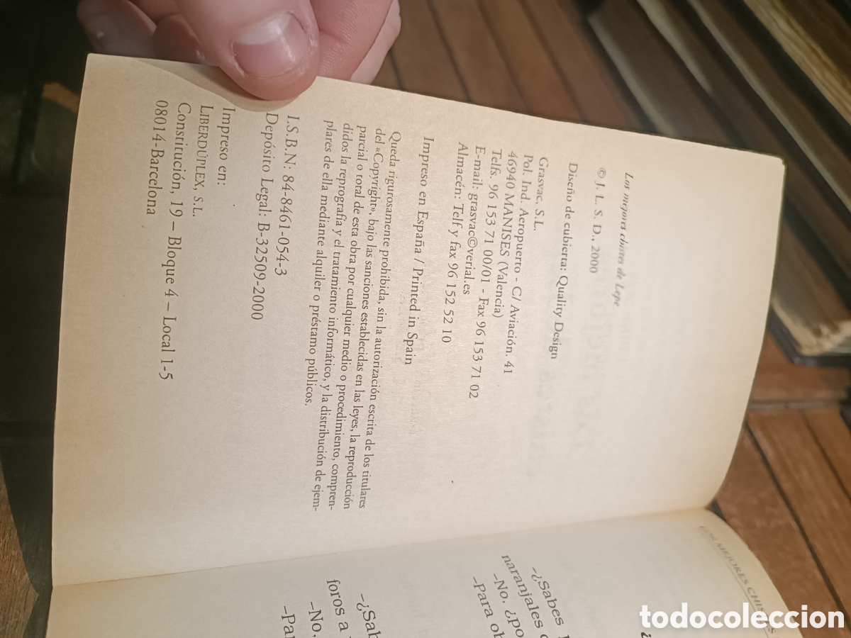 Libros de segunda mano: Los mejores chistes de Lepe 2000 grasvac - Foto 3