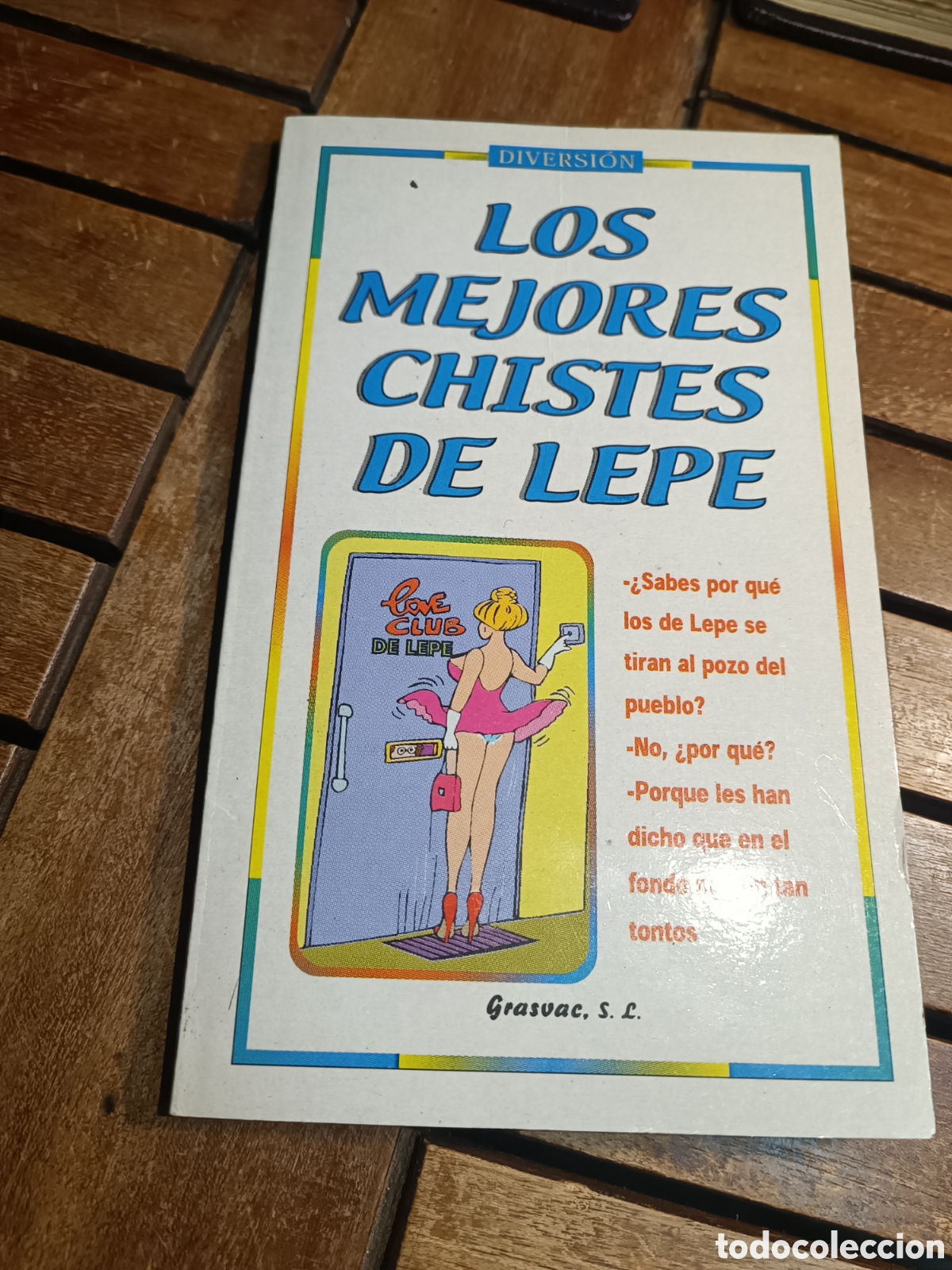 Libros de segunda mano: Los mejores chistes de Lepe 2000 grasvac - Foto 1