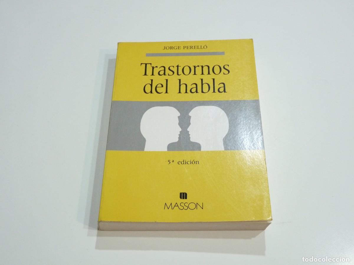 Libros de segunda mano: Trastornos del habla Jorge Perell&oacute; REF: 2-260 - Foto 1