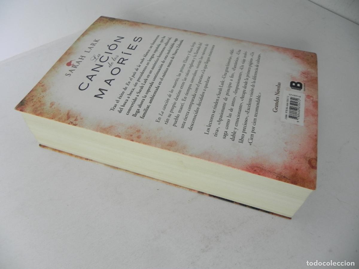 Libros de segunda mano: LA CANCI&Oacute;N DE LOS MAOR&Iacute;ES (SARAH LARK) EDICIONES B-2012 1&ordf; EDICI&Oacute;N - Foto 5