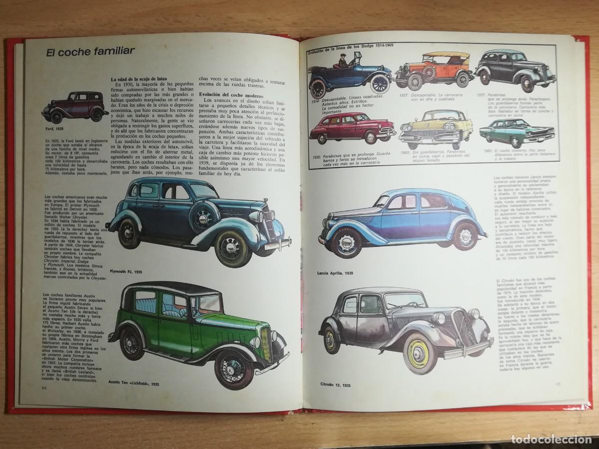 Libros de segunda mano: Autom&oacute;viles. Biblioteca visual Santillana 1972. - Foto 4