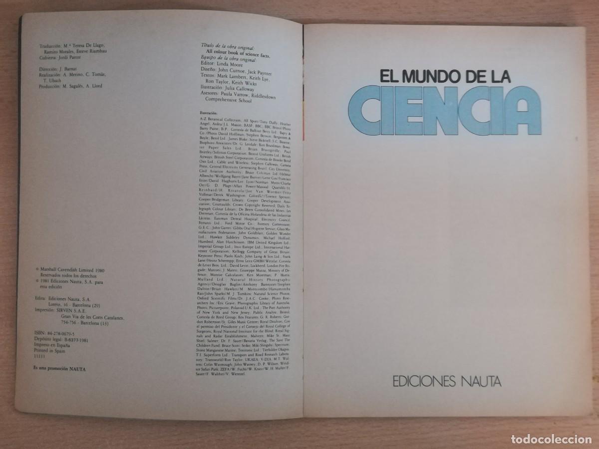 Libros de segunda mano: El mundo de la ciencia. Ediciones Nauta. - Foto 2