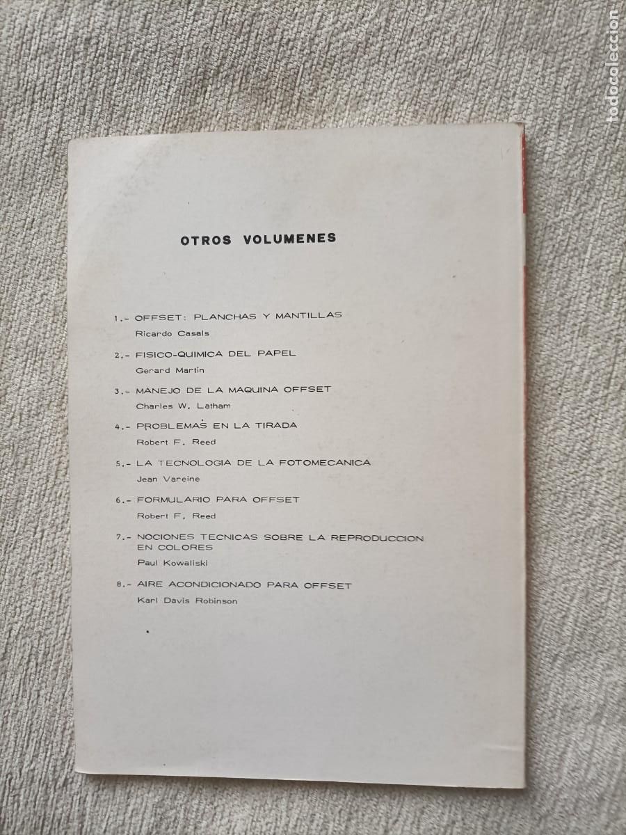 Libros de segunda mano: EL PH EN OFFSET - RICARDO CASALS 1969 - Foto 3