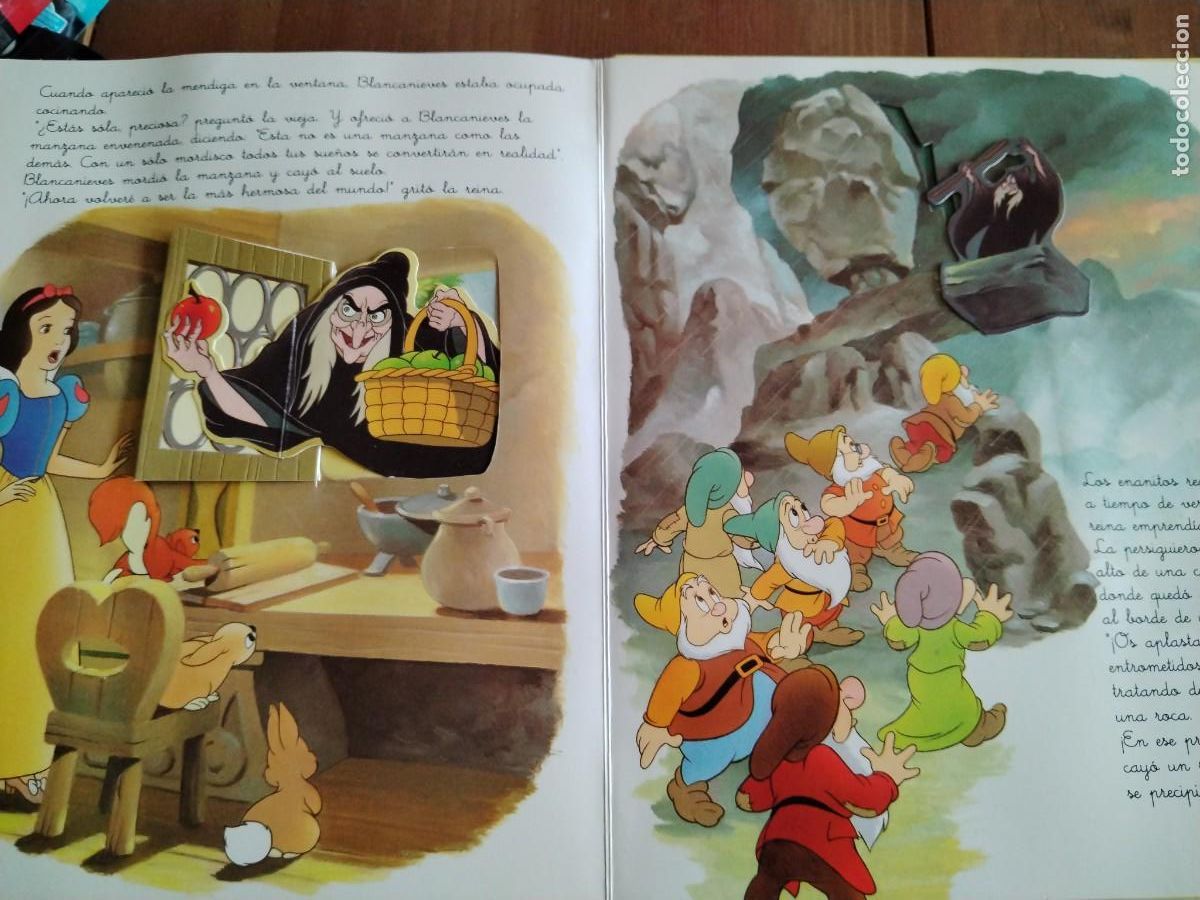 Libros de segunda mano: Libro vivo -Blancanieves -Walt Disney - Foto 8