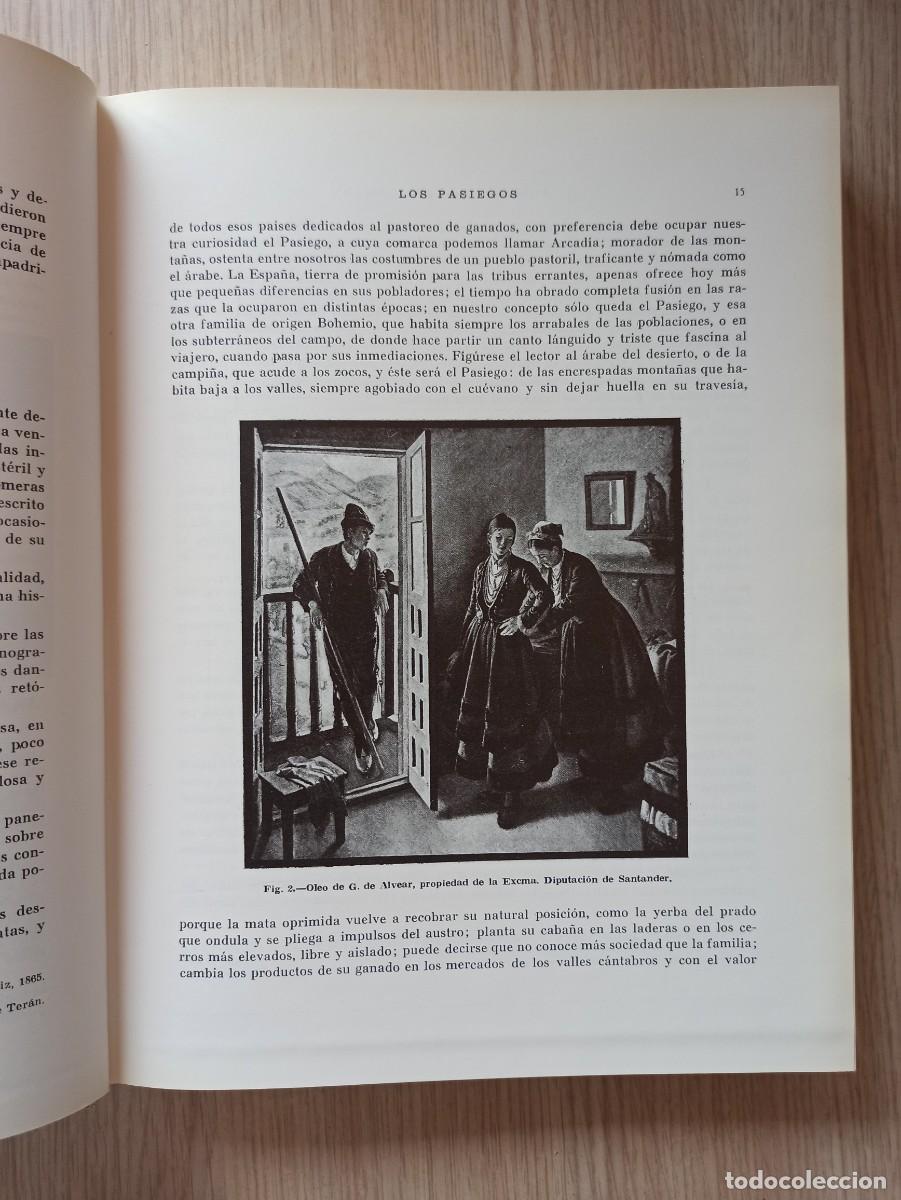 Libros de segunda mano: &rdquo;Los pasiegos&rdquo; de Adriano Garcia-Lomas (Ed. Estudio) a&ntilde;o 1986 - Foto 5